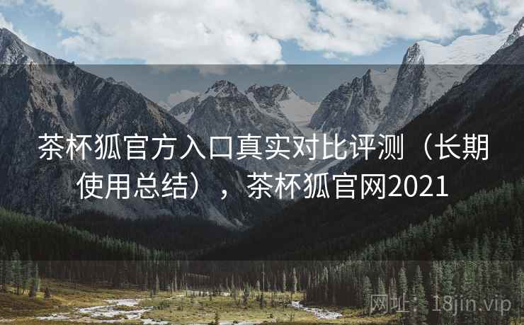 茶杯狐官方入口真实对比评测（长期使用总结），茶杯狐官网2021