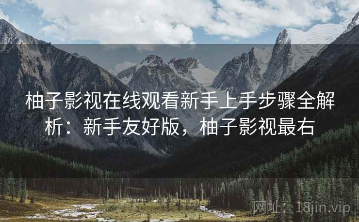 柚子影视在线观看新手上手步骤全解析：新手友好版，柚子影视最右