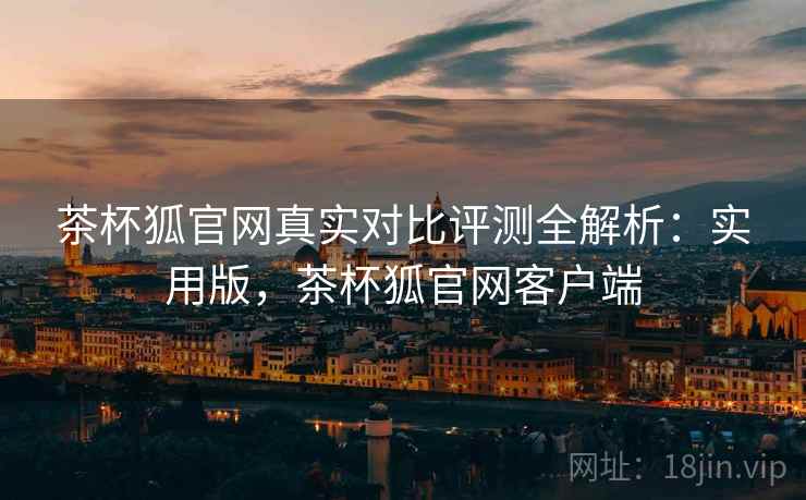茶杯狐官网真实对比评测全解析：实用版，茶杯狐官网客户端
